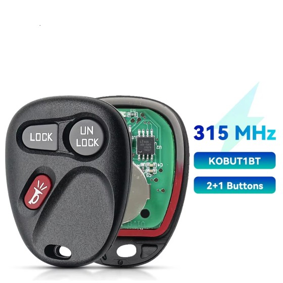 1998-2002 GM / 3-Button Keyless Entry Remote / PN: 15732803 / KOBUT1BT / (R-G-803)